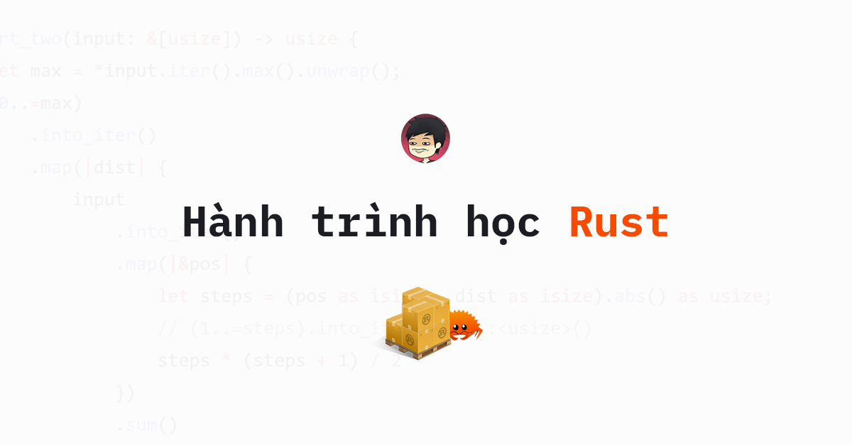 Đánh nhau với Rust — Lẩu cua đồng